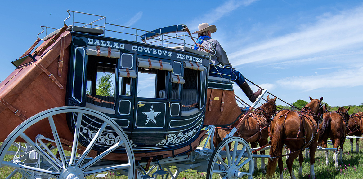 Dallas Cowboy's Stagecoach